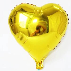 Фольгована куля у вигляді серця