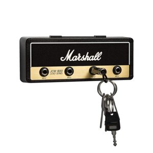 Ключниця Marshall ретро на 4 ключі у вигляді гітарного підсилювача 196х70 мм Маршал Чорна (sv0060)