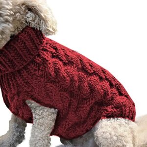 Махровий трикотажний светр SV для домашніх тварин M Червоний (sv3469), M