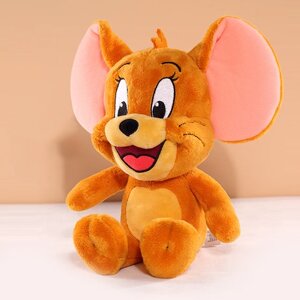 М'яка іграшка мишеня Джеррі з мультфільму "Том і Джеррі" 32 см Коричневий (sv3391)