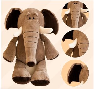 М'яка іграшка SV у вигляді слона 25 см Бежевий (sv2898)