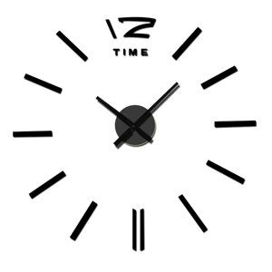 Настінний годинник SV 60-90 cm MEDIUM акриловий декоративний, Золотий