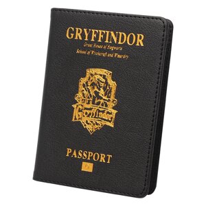 Обкладинка для паспорта SV у стилі Gryffindor 14.5*10cm Style 13, Чорний