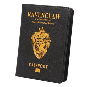 Обкладинка для паспорта SV у стилі Ravenclaw 14.5*10cm Style 15, Чорний