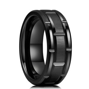 Перстень чоловічий SV у кельтському стилі Чорний, 11