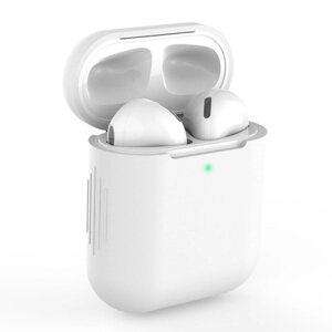 Захисний силіконовий чохол для Apple AirPods Skatolly, Червоний