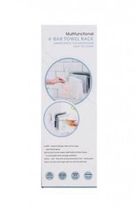 Настінна сушарка для рушників для ванної 4-Bar Towel Rack