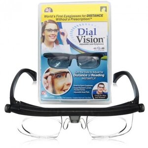 Окуляри лупа Dial Vision з регулюванням лінз збільшувальні