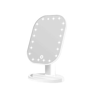 Дзеркало для макіяжу з LED-підсвіткою Cosmetie Mirror HH071 20LED DL133