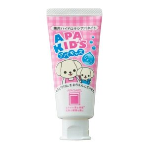 APAGARD Apa Kids дитяча зубна паста-гель (полуниця) 60 гр