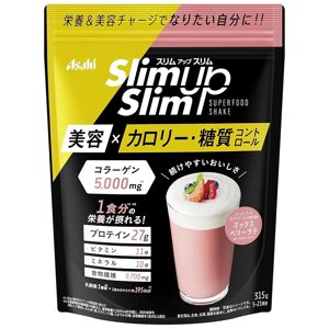 ASAHI Slim Up протеїновий коктейль (ягідний мікс) 315 гр