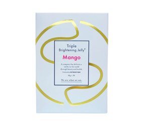 CHO`RISM Triple Brightening Jelly Mango колагенове желе для пружної шкіри без пігментації, смак манго, 30