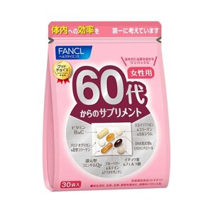 FANCL комплекс вітамінів та мін. для жінок 60+30 днів) 30 шт