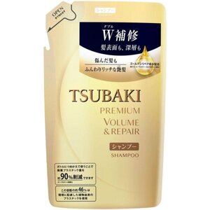 SHISEIDO Tsubaki Premium Repair відновлюючий шампунь для волосся (refill) 330 гр