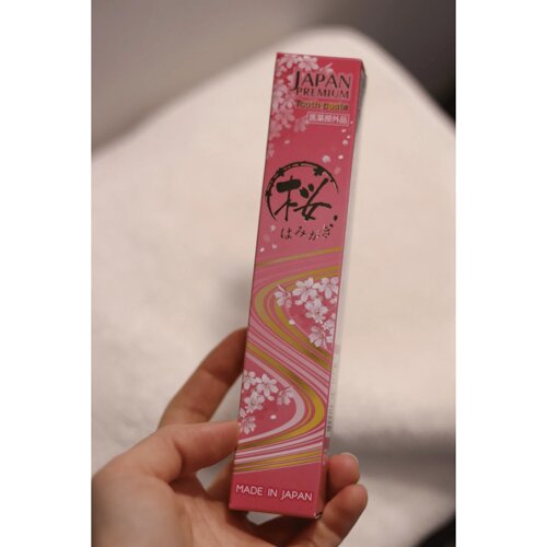 SOSHIN Japan Premium Toothpaste преміальна зубна паста сакура, 60 гр