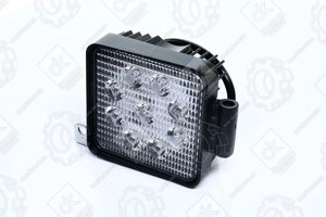 Фара LED квадр. 13.5W 9 ламп. ДК) лінз.