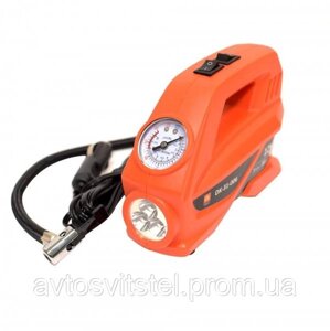 Компресор автомобільний (ДК) 30л. 12v. 7атм. прикурювач+ліхтар"