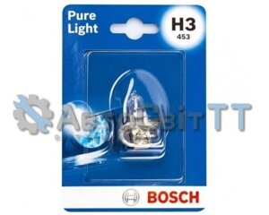 Лампочка галогенна H3 12V 55W (Bosch)