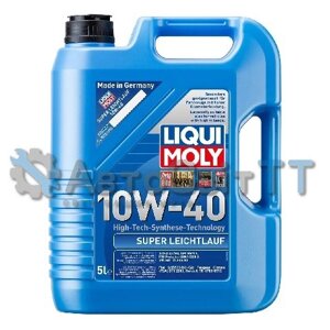 Моторна олива бензин, дизель 10W-40 (Liqui Moly) Super Leichtlauf 5л.