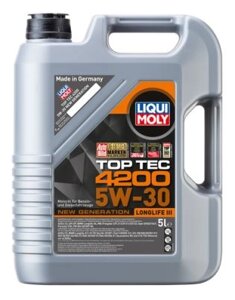 Моторна олива бензин, дизель 5W-30 (Liqui Moly) Tор Тес 4200 5л.