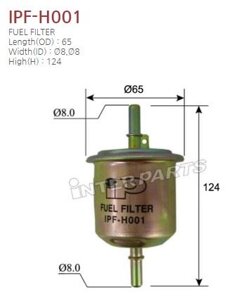 Фільтр паливний HYUNDAI Accent II з 99-06р. в.(Parts-Mall)