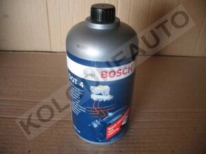 Гальмівна рідина (Bosch) DOT-4" 1л.