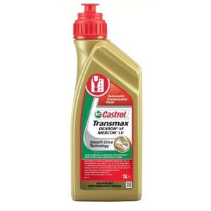 Трансмісійна олива ATF (Castrol) (Transmax Dexron VI Mercon LV) 1л.