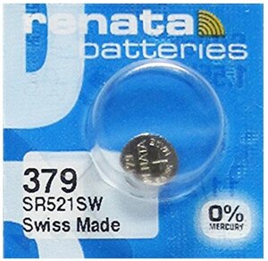 Батарейки-Таблетки Renata 379/SR521/ 10шт. на блістері