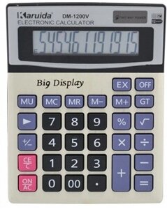 Калькулятор Karuida DM-1200V