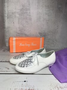 Дитячі ошатні туфельки для дівчаток Huanengshoes 32-37р. 35-21.5см