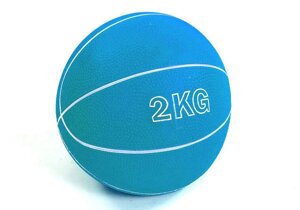 Медбол EasyFit RB 2 кг (медичний м'яч-слембол без відскоку)
