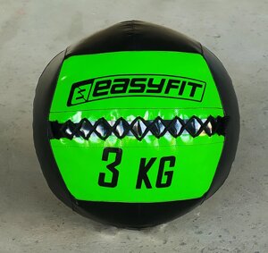 Медичний м'яч EasyFit Wall Ball (медбол, волболл) 3 кг