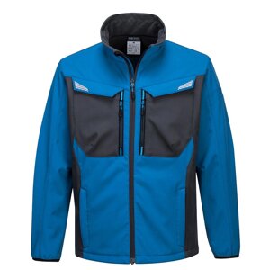 Куртка T750PBR утеплена, софтшел, синя XL