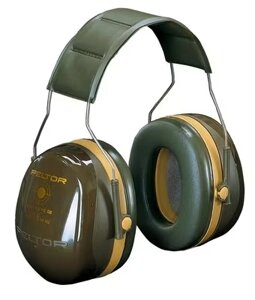 Навушники протишумові 3М H540A-441-GN Стрелкові-3, зелені, SNR 35 дБ