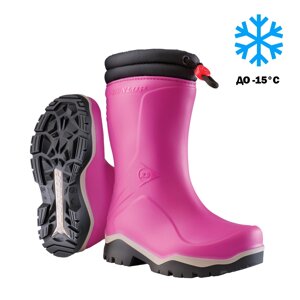 DUNLOP Гумові чоботи дитячі утеплені Blizzard, до -15°C, р. 35 (арт. K374061)