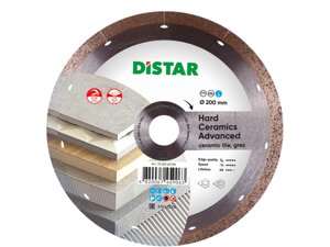 Коло алмазне для керамограніту Distar200x1,3x10x25,4 Hard ceramics Advanced (11120349015)