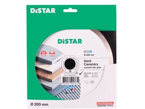 Коло алмазне для керамограніту Distar200x1,6x25,4 Hard ceramics (11120048015)