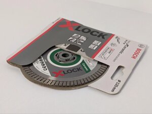 Алмазний диск Bosch X-Lock Best for Ceramic Extraclean Turbo 125x22,23x1,4x7 мм