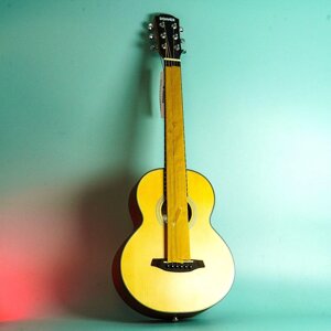 Donner Parlor Guitar DAL-110D Акустична гітара розміром 1/4 з чохлом. Корпус із ялини та червоного дерева