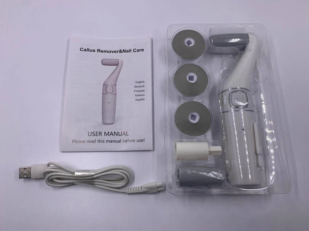 Електрична пилка — пемза акумуляторна для ніг, або п'ят GlamPiece Callus Remover BCM-1213R від компанії Артур Захаров - фото 1