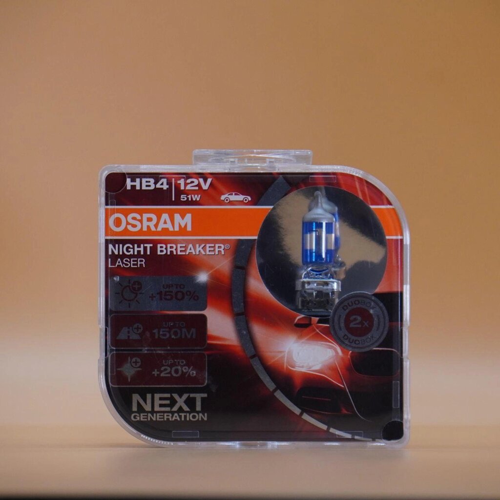 Галогенова лампа Osram HB4 Night Breaker Laser 12v/51w від компанії Артур Захаров - фото 1