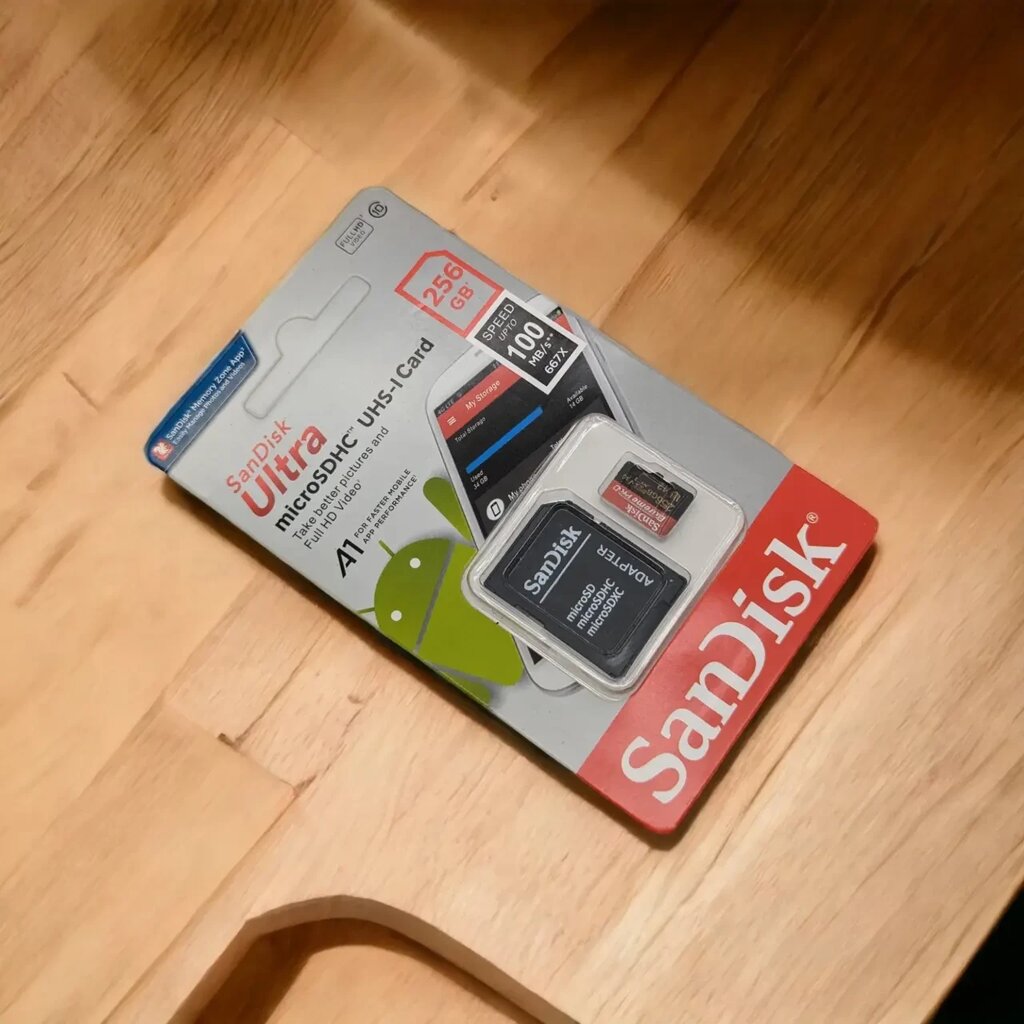 Картка пам'яті SanDisk 256 GB microSDXC UHS-I U3 Extreme Pro+SD Adapter від компанії Артур Захаров - фото 1