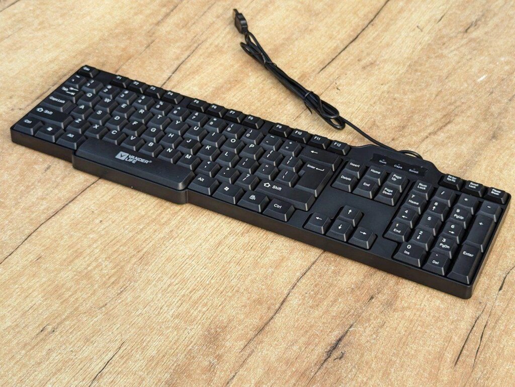 Клавіатура Vander Life KB3181 Wired USB Keyboard 104 Standard Windows від компанії Артур Захаров - фото 1