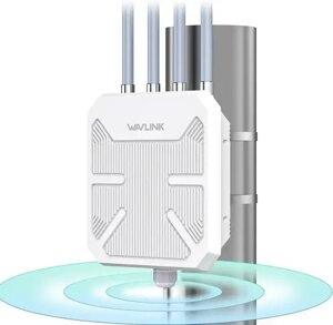 Маршрутизатор Wavlink AERIAL HD6 WiFi 6 AX1800 Бездротовий зовнішній роутер