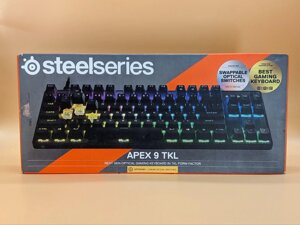 Нова клавіатура SteelSeries Apex 9 TKL RGB Linear OptiPoint Optical