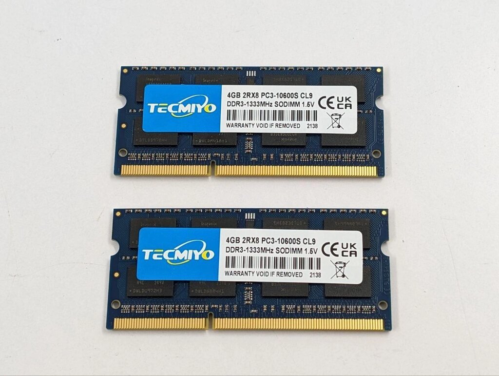 Оперативна пам'ять TECMIYO DDR3L 1600 МГц SODIMM 4 ГБ DDR3 PC3L-12800S 204-контактна, без ECC від компанії Артур Захаров - фото 1