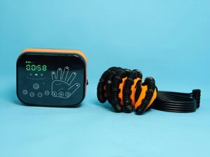 Акумуляторний робот тренажер для правої руки та пальців Реабілітація після травм з дзеркальною рукавичкою (L)