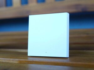 Вимикач Aqara Smart Wall Switch H1 EU Zigbee 3.0 з нейтральною лінією білий для Apple HomeKit