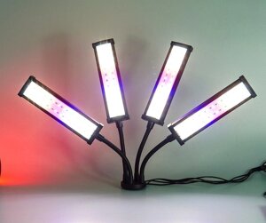 Лампа для кімнатних рослин Grow Light потрійна 66 LED