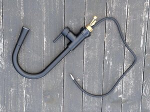 Змішувач для кухні з висувним виливом, 2 режими лійки.